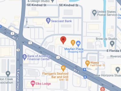 Map to Dynamix Chiropractic in Stuart, FL